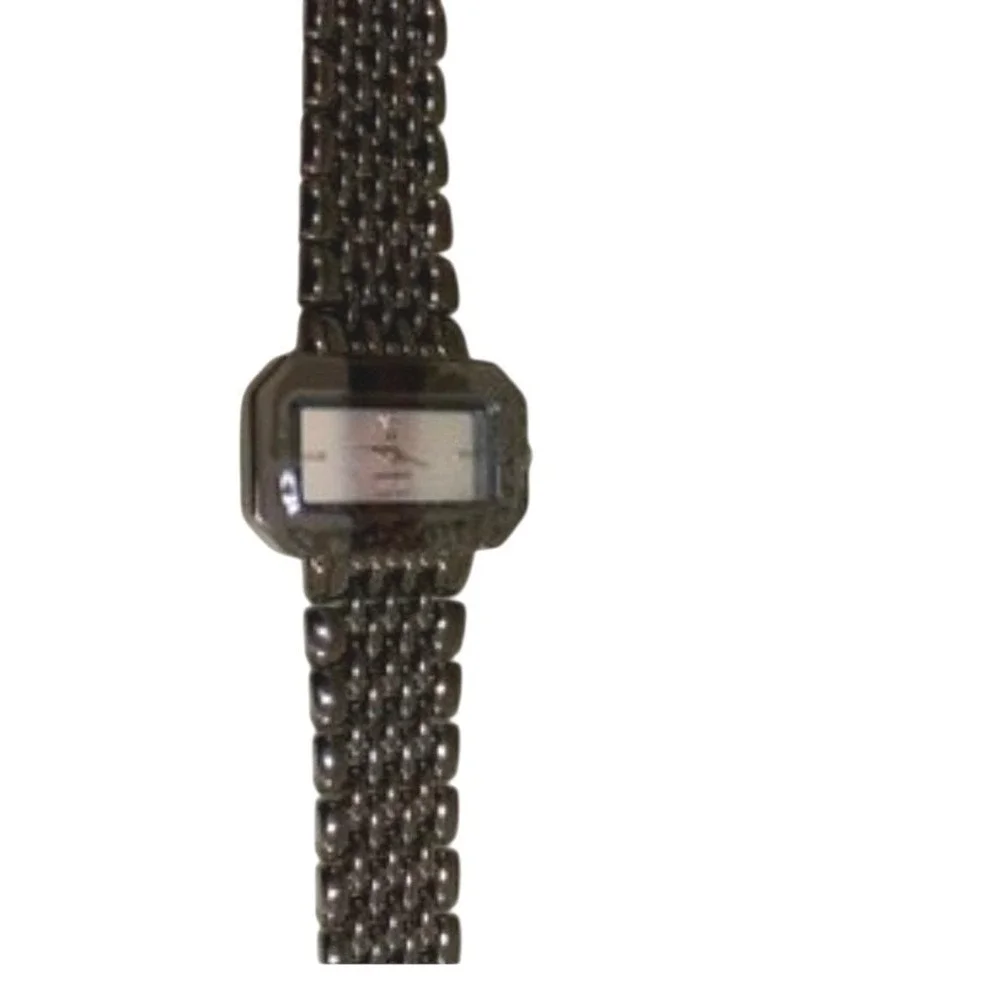 NEW Jules Jurgensen Chronometer Quartz‎  Watch Black Stainless Steel Bracelet